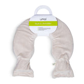 UMOI Nacken Wärmflasche 1.8 Liter mit kuschligem Supersoft Korean Fleece Bezug